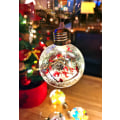 Miniatyrbilde 6 av 8: Julepynt Julekule Lysende Fargerik Kule Malt Transparent Kule Juletrepynt C