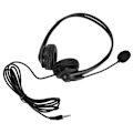 Miniatyrbillede 2 af 8: Kundeservice Headset Håndfri Stereo Ledning Binaural PC Støjreducerende Hovedtelefon til Telefonsalg 3,5 mm