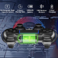 Miniatyrbillede 3 af 4: PS4 Controller Trådløs Bluetooth Fjernbetjening Joystick White red
