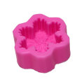 Miniatyrbillede 2 af 7: Jule-Silikone Snefnug Kageform DIY Lysform