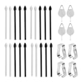 Miniatyrbild 1 av 7: 4-pack Ersättningstips för pekstift, Skrivspetsar, Reservdelar till Samsung Note 10/Note 10 Plus Svart