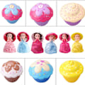Pikkukuva 2 / 6: Cup Cake -nukkekoti Lasten lelu Kakku Mini Yllätys Nukke Muuntautuva Leivonnainen Prinsessa Makean Tytön Syntymäpäivälahja