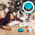 Miniatyrbild 3 av 11: Pratande Husdjur Startpaket - Inspelad Knapp för Hundträning