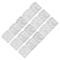 Pikkukuva 4 / 8: 15 kpl Kirjainmallit Ontot Uusiokäyttöiset PET-Maalausmuotit DIY Mielenkiintoiset Korttienvalmistustarvikkeet Taideprojekteihin