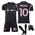 Pikkukuva 5 / 6: 2324 Home Miami International Messi 10 pelipaita setti jalkapalloharjoitussetti 2324 Pink No.10 28#