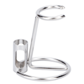 Miniatyrbillede 8 af 8: Razor Stativ Praktisk Sølv Metal Anti-Skrid Sikker Hurtig Tørrende Razor Holder Razor Hanger Barbering Værktøj