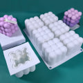 Miniatyrbilde 3 av 5: Silikonform 3D Terning Baking Mousse Form DIY Kvadrat C