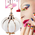 Miniatyrbillede 5 af 8: Professionel Neglekunst Display Stativ Magnetisk Manicure Øvelsestips Holder Værktøj Hvid