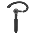 Miniatyrbild 6 av 7: Bärbar monoaural Bluetooth-headset hörlurar hörlurar utrustning hög kompatibilitet svart