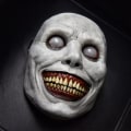 Miniatyrbild 1 av 5: Leende Demon Terror Mask white