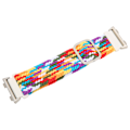 Miniatyrbillede 8 af 8: Justerbar Smartwatch Rem til Oppo Watch 2 46mm Strik Elastisk Loop Urrem Udskiftning Iriserende