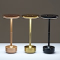 Miniatyrbilde 2 av 9: Trådløs berøringsbordlampe vanntett metall USB-lading bordlampe dimmbar C
