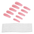 Miniatyrbillede 5 af 7: 10 stk. Ren Farve Falske Negle Kvinder Piger Udsøgte Moderne Falske Negle Tip Manicure VærktøjN5354-08