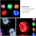 Miniatyrbilde 3 av 8: RGB USB Jul Dekorative LED Lyslenke Juletre Pynt