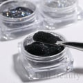 Miniatyrbilde 4 av 10: 6 stk negl-klistremerker Farger Glittersett Høst og Vinter Diamant i rusk Rosa Champagne Pailletter Negl Glitter Negl A