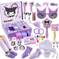Miniatyrbilde 3 av 5: Juleteller Blind Box Barn Unicorn Liten Gul And Building Blocks Sanrio unicorn