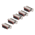 Pikkukuva 5 / 7: 5 kpl Type C USB-laturiliitäntäpistoketta Datavirran latausportin liitäntä Galaxy S10:lle