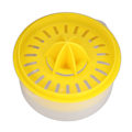 Miniatyrbild 4 av 8: Citronpress 2 i 1 Saftpress Äggulneseparator PP Handverktyg för Frukt Apelsin