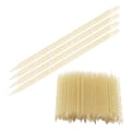Miniatyrbillede 3 af 8: 100 stk. Neglepleje Cuticle Pusher Død Hudfjernelse Manicure Pedicure Cuticle Rengøringspinde Gul