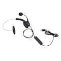 Miniatyrbillede 5 af 8: USB-headset med støjreduktion, justerbar lydstyrke, hovedbøjle, enkelt øre, kablet computerheadset med mikrofon til kontor