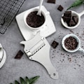 Miniatyrbillede 8 af 8: Truffelskærer i Rustfrit Stål - Chokoladetrøffelskærer - Justerbar Skær - Osteskærer