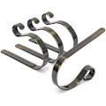 Miniatyrbilde 5 av 8: Metalliske Jule Sokker Hoy Peis Krok Multi-Formåls Metall Krok Multi-Farge Ornament Henge Gadget Black