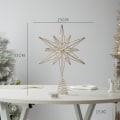 Miniatyrbild 1 av 10: Julgransstjärna 2023 Femuddig Stjärna Julgrans Topp XINGX LED Ljus Dekoration Femstjärnig 11
