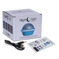 Miniatyrbilde 4 av 4: LED stjernehimmel lampe projeksjonslampe barnerom blue