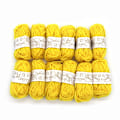 Miniatyrbild 1 av 8: 12 Färgade DIY-Material i Ull för Barn, Handgjorda för Förskolan Yellow 12