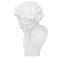 Miniatyrbillede 4 af 8: Harpiks Hoved Skulptur Dekorativ Ornament Nordisk Mini Buste Kunst Figur til Studie Soveværelse Stue