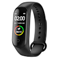 Miniatyrbillede 2 af 6: Smart Sport Armbånd M4 Blodtryksmåler Puls Sort