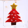 Miniatyrbilde 5 av 10: Julepynt i ullfilt - Hengepynt til DIY-juletrær White Christmas Tree