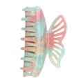 Miniatyrbillede 4 af 8: Hårklips med Butterfly-Form Stærk Hold Hårklemmer Barrettes Perfekte Gaver til Tyndt Tykt Hår Grøn