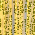 Miniatyrbilde 3 av 4: Grønne blad-eføy-lyslenker til bryllup 10M 100 LED