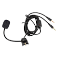 Miniatyrbilde 5 av 8: Mikrofonerstatningskabel Støyreduksjon Mic-erstatning Lydkabel med Volumjustering Lydløs knapp for Gaming Headset
