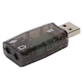 Pikkukuva 7 / 8: USB-äänikortti Stereo Virtual 5.1 -kanavainen ulkoinen ääniadapteri 3,5 mm:n kuuloke- ja mikrofoniliitännöillä Windows-tietokoneille
