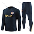 Miniatyrbilde 1 av 5: Barcelona-drakter, fotballtreningsuniformer, langærmede sett for voksne og barn, høst- og vinterdrakter for Barcelona D 2XL