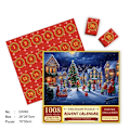 Miniatyrbillede 1 af 6: Julekalender Daglig Blindboks Puslespil 70 * 50cm S10