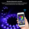 Miniatyrbilde 3 av 6: Bluetooth Musikk 5050 LED Stripe Lys Fleksibel Tape RGB Lys 5 M