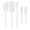 Miniatyrbild 1 av 8: 5-pack vaxspatelset i silikon, återanvändbara, för vaxning, omrörning, applicering, multifunktionella vaxpinnar för hem och salong