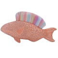 Miniatyrbillede 1 af 8: Multifunktionel Fisk Formet Negle Støv Fjerningsbørste Negle Rengøringsbørste Manikyr Værktøj (Farve)
