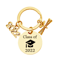 Miniatyrbillede 1 af 6: Nøglering til dimission 2021 - College Graduate Nøglering - Inspirerende Gave til Studerende