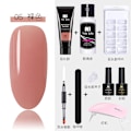 Miniatyrbild 1 av 2: 9-delars nagelgellackset nagelkit polygelkit #05