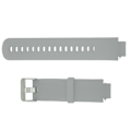Miniatyrbillede 7 af 8: Smartwatch Udskiftningsrem Silikon Ur Håndledsrem Enkelt Farve til Amazfit Verge 3 Grå