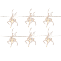 Miniatyrbillede 4 af 4: Hjorte LED Lys Julepynt Led Hjorte Julepynt White 1.5 M 10led[usb]