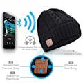 Miniatyrbild 4 av 8: 3 i 1 Bluetooth 5.0 Musik Mössa Set Vintermössa Öronlapp Hals Gaiter Scarf Handskar Födelsedagspresent till Män Kvinnor