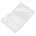 Miniatyrbilde 6 av 8: 240 stk halvdekkende falske neglspisser ekstra lange klare falske kunstige neglspisser for hjem DIY salong