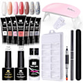 Miniatyrbild 1 av 2: Nagelgellackset nagelset polygelset #06