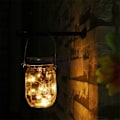 Miniatyrbild 4 av 4: 1m 10 LED-lampor solcellsdrivna flaska Mason burk lampa varmvit