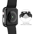 Miniatyrbillede 2 af 6: Skærmbeskytter Apple Watch 4/5 (44 mm) Hærdet Glas Sort